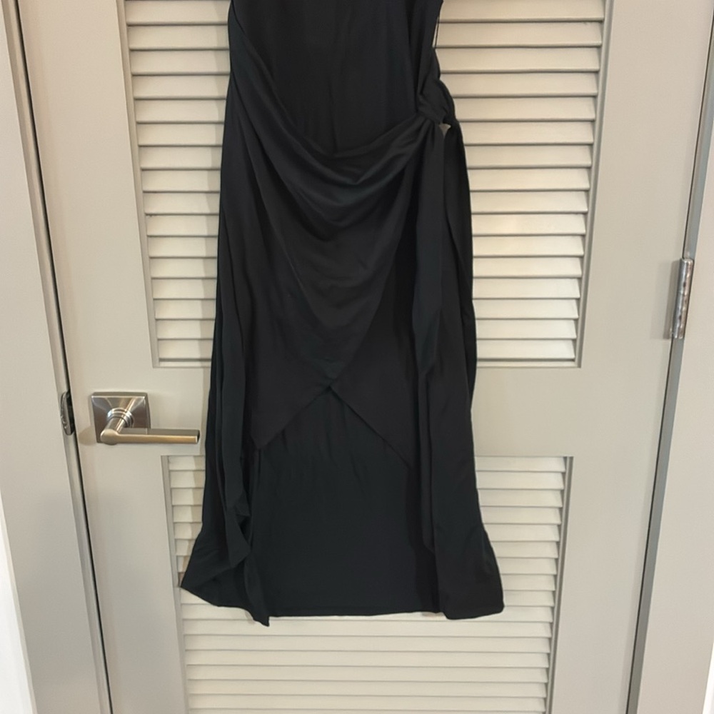 NWT Quince Tencel Jersey Side Tie Midi Dress Sz XS - Picture 6 of 10